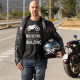 Bardziej niż motocykl kocham tylko moją żonę - męska koszulka z nadrukiem