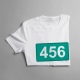 456 - męska koszulka z nadrukiem