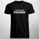 Ogarniam kazania - męska koszulka z nadrukiem