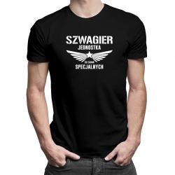 Szwagier - jednostka do zadań specjalnych - męska koszulka z nadrukiem