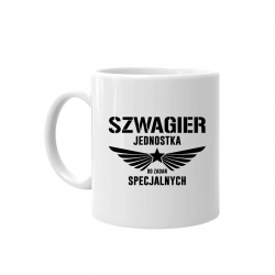 Szwagier - jednostka do zadań specjalnych - kubek z nadrukiem