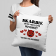 Skarbie Być przy Tobie to czysta przyjemność - poduszka z nadrukiem