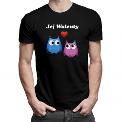 Jej Walenty - męska koszulka z nadrukiem