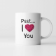 Psst... I love You - kubek z nadrukiem