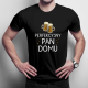 Perfekcyjny pan domu - męska koszulka z nadrukiem
