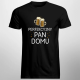 Perfekcyjny pan domu - męska koszulka z nadrukiem
