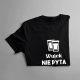 Wujek nie pyta, wujek polewa - męska koszulka z nadrukiem