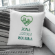 Żona szuka rolnika - poduszka z nadrukiem