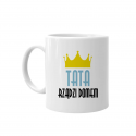Tata rządzi domem - kubek z nadrukiem