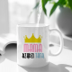 Mama rządzi tatą - kubek z nadrukiem