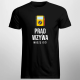 Prąd wzywa - muszę iść - męska koszulka z nadrukiem
