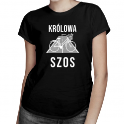 Królowa szos - damska koszulka z nadrukiem
