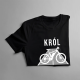 Król szos  - męska koszulka z nadrukiem
