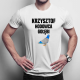 Hodowca gołębi - produkt personalizowany - męska koszulka z nadrukiem