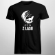 Jestem z lasu - męska koszulka z nadrukiem