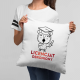 Licencjat obroniony - poduszka z nadrukiem