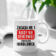 NR 1 nigdy nie denerwuj - kubek z nadrukiem