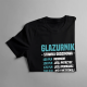 Glazurnik - stawka godzinowa - męska koszulka z nadrukiem