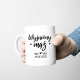 Produkt personalizowany - Wyśniony mąż (data) - kubek z nadrukiem