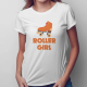 Roller girl - damska koszulka z nadrukiem