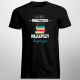 Dobry nauczyciel uczy, najlepszy inspiruje - męska koszulka z nadrukiem